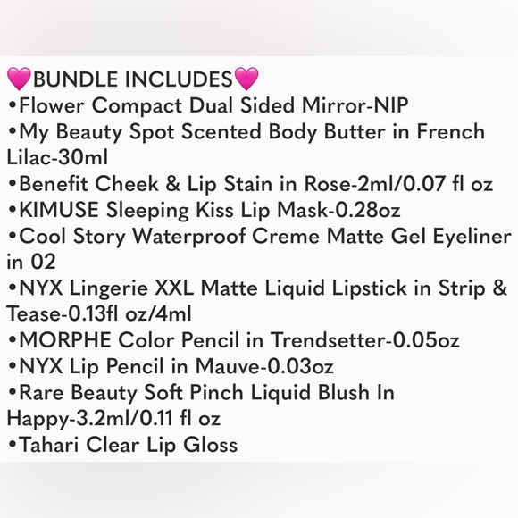 🩷DRUNK ELEPHANT,ELEMIS,PHILOSOPHY,JEFFREE STAR, & MORE 46-PC Beauty Bundle/NIP🩷 - Picture 5 of 9